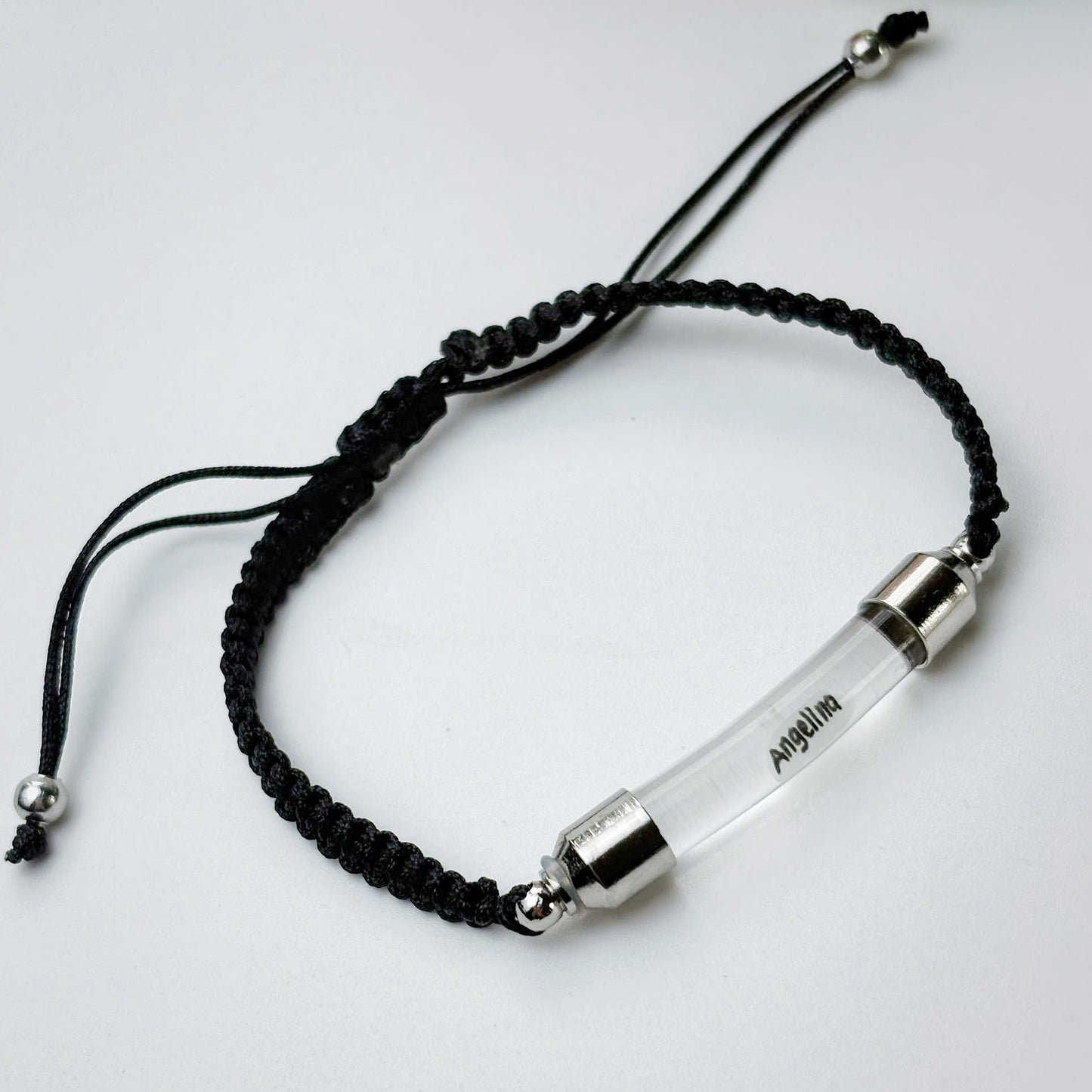 Personalized Bracelet, written on rice grains