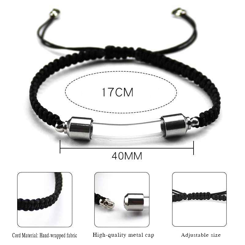 Personalized Bracelet, written on rice grains