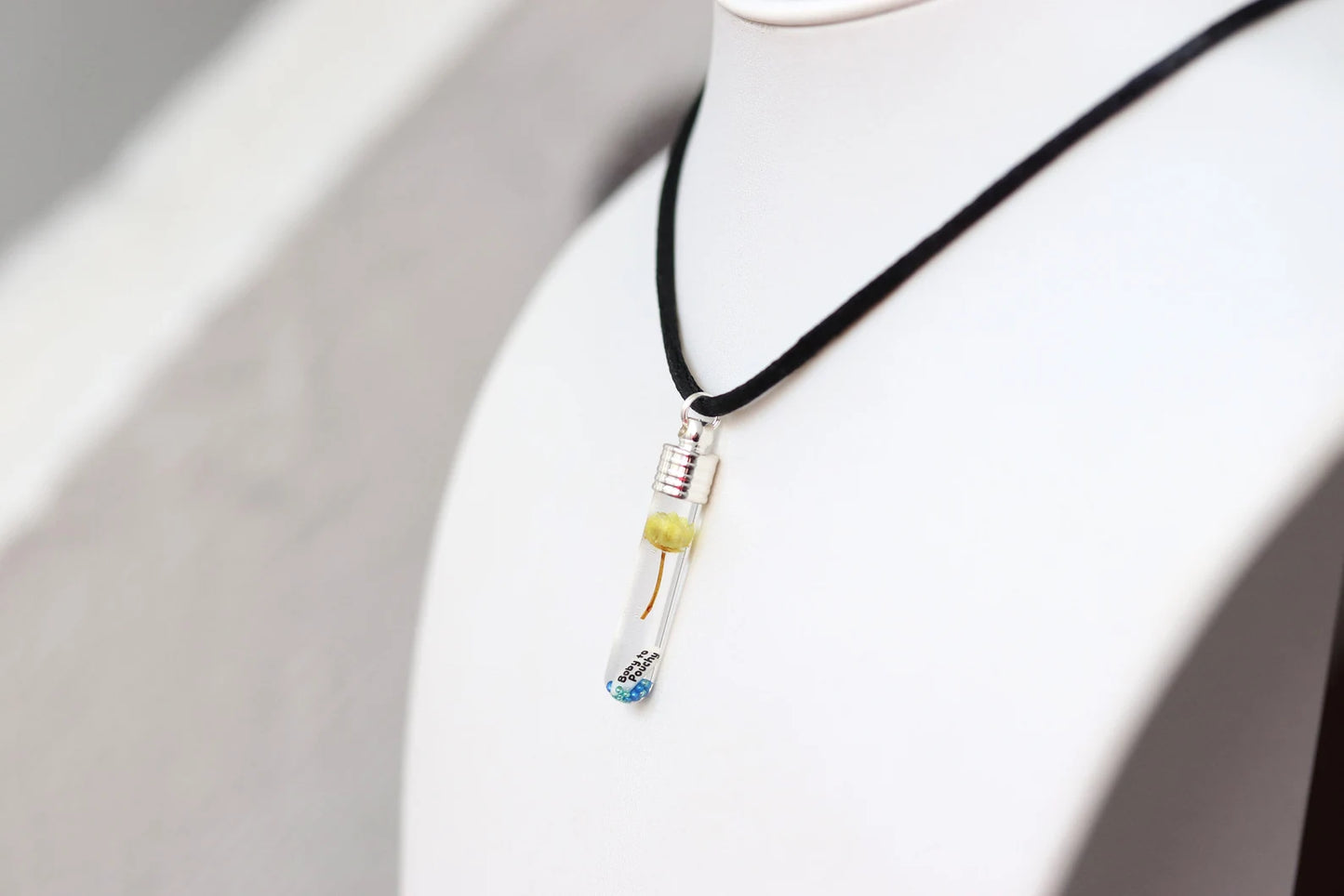 Personalized TUBE PENDANT Necklace