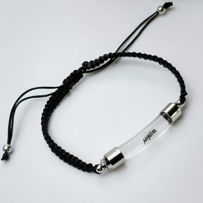 Personalized Bracelet, written on rice grains