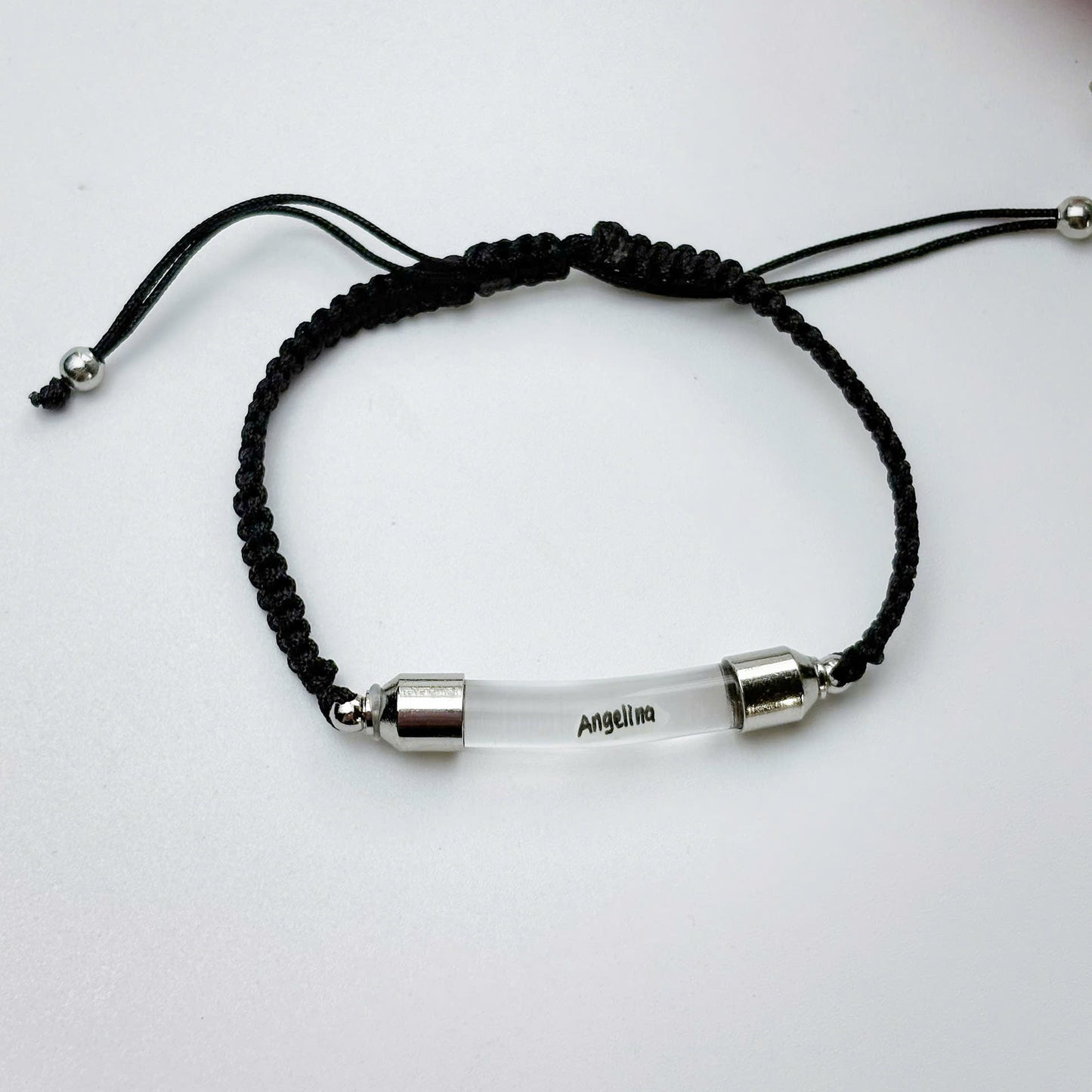 Personalized Bracelet, written on rice grains