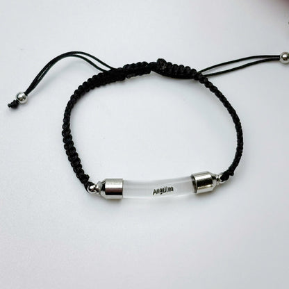 Personalized Bracelet, written on rice grains