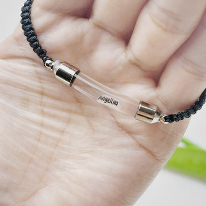 Personalized Bracelet, written on rice grains